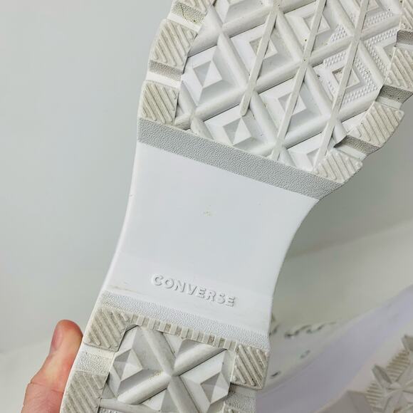 Converse Chuck Taylor All Star High Lugged 'White' Womens Size 9 - Picture 9 of 11